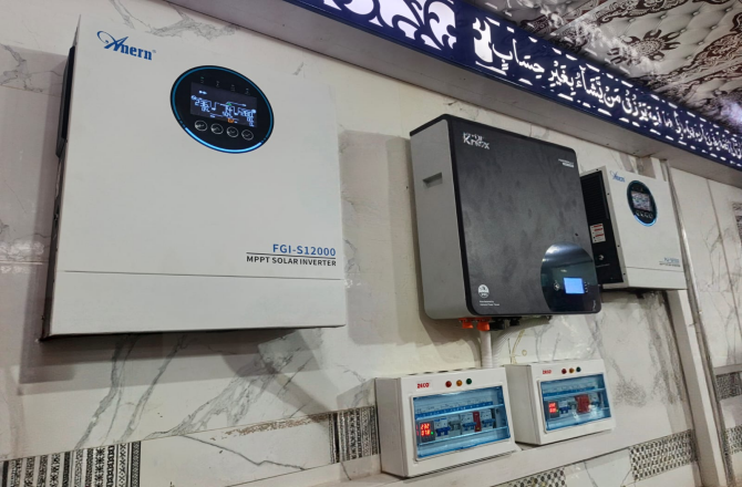 Anern Pakistan Solar Inverter Project Case Study: FGI-S 12kW Solar Inverter