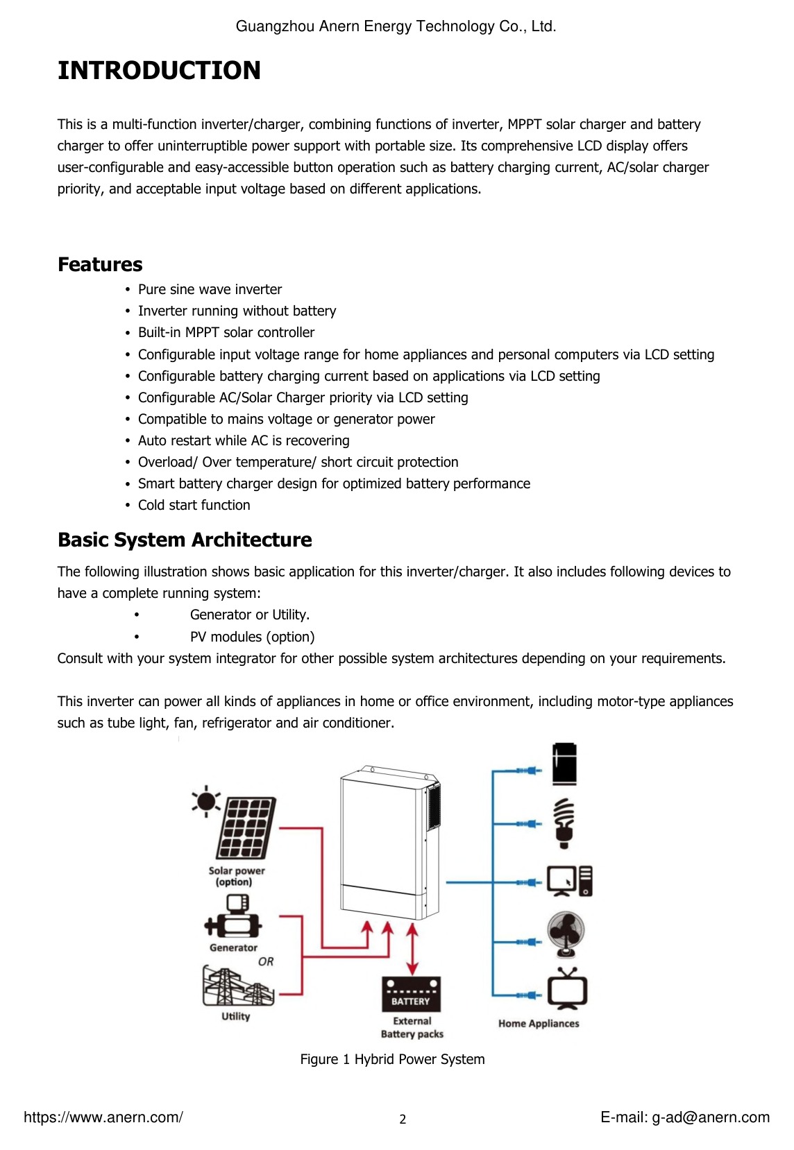 Basic Hybrid Power System