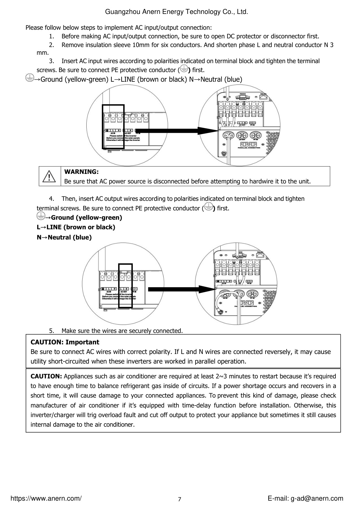 PV Connection Diagram