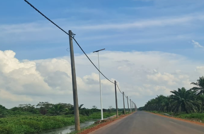 50 Sets Of SLZ-80W Solar Street Lights In Malaysia