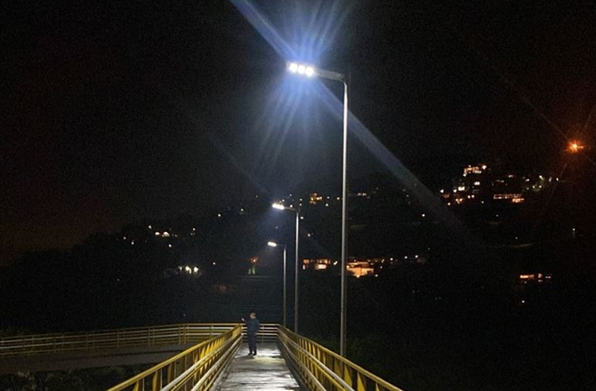 200 Sets of Solar Street Lights Projects in Colombia