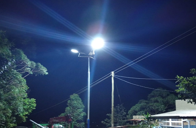 Anern SLV 150W All‑in‑One Solar Street Lights in Kenya