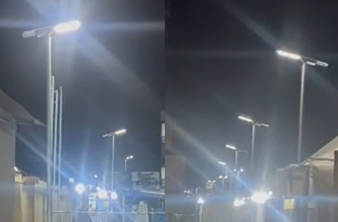 Anern 23 Sets of SLV‑80W Solar Street Lights in Nigeria Community Lighting Project