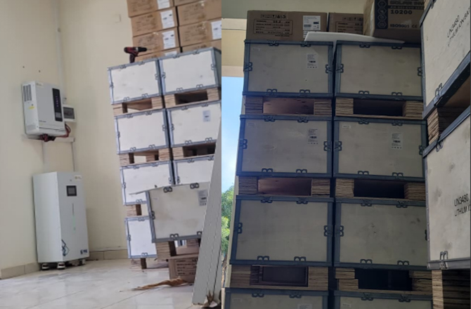 Anern Chad Solar Inverter & Lithium Battery Power Support Project