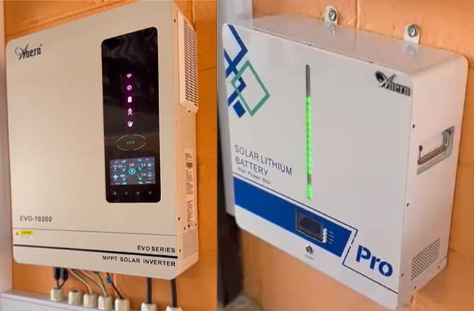 Anern Chile Solar Storage Project Case Study: EVO 10.2kW & Pro48200 Lithium Battery