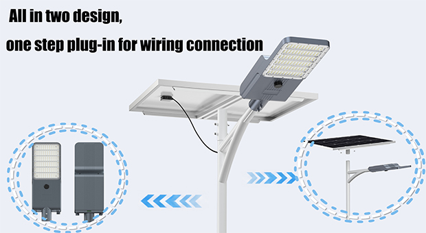 Anern all-in-two Solar Street Lights AN-SSL-T2 series Advantages
