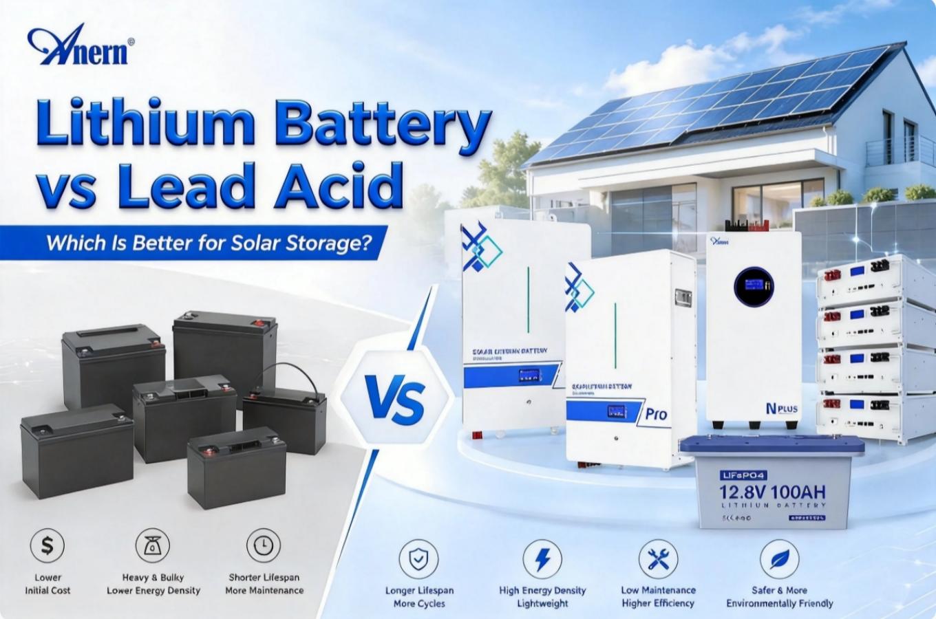 Lithium Battery vs Lead-Acid Battery: Which Is Better for Solar Power Systems?