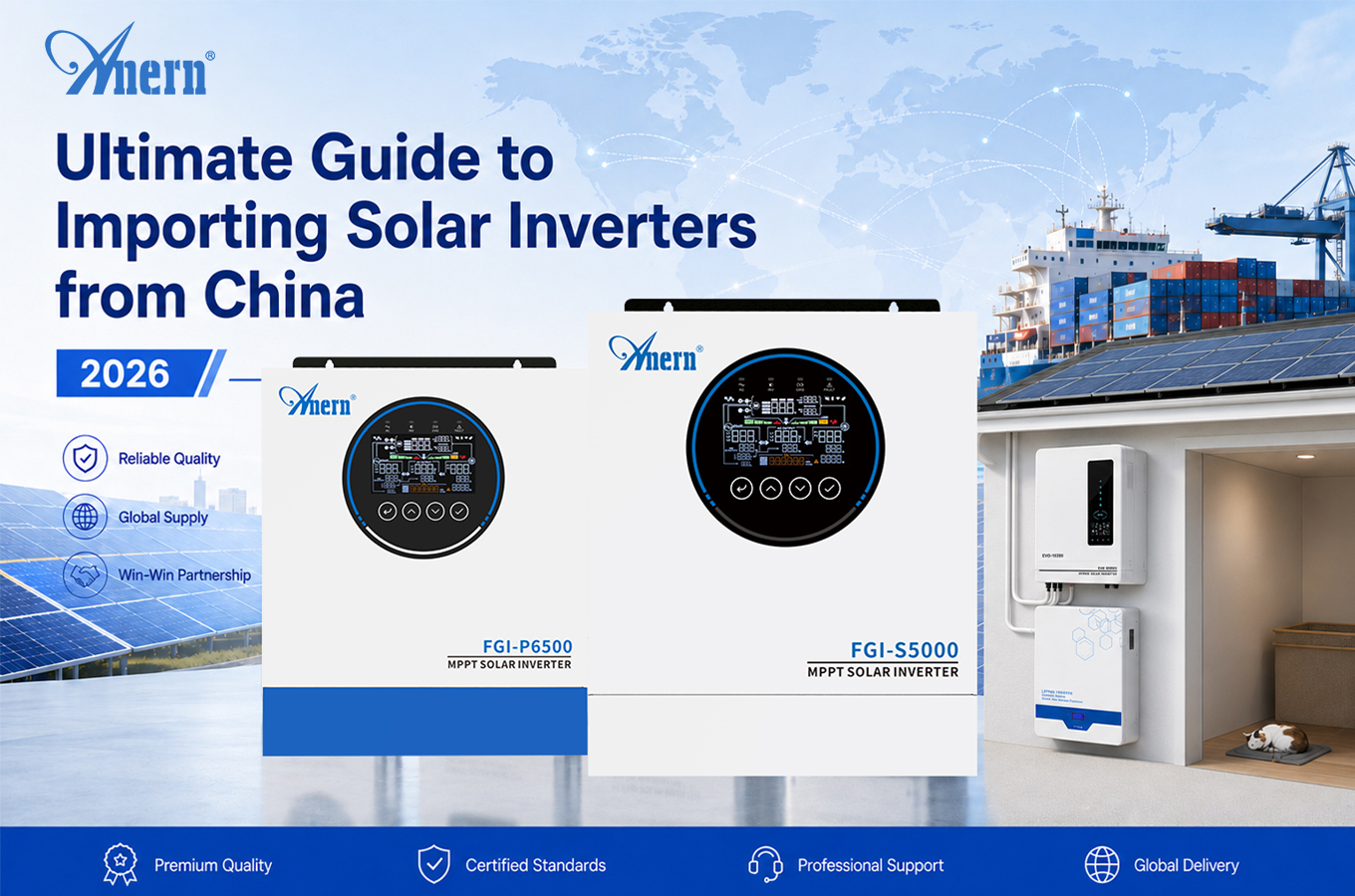 Ultimate Guide to Importing Solar Inverters from China (2026)