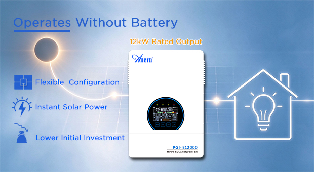 AN-PGI-E Series Solar Inverters（AN-PGI-E5000/6500/12000）Advatanges