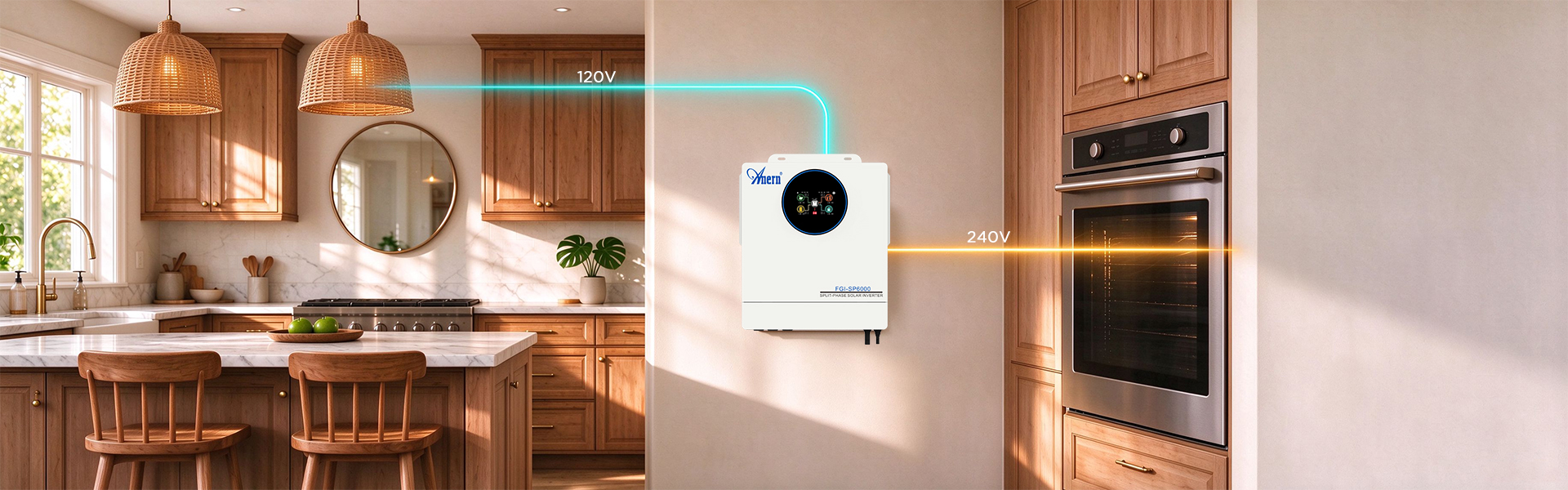 Anern Split-phase Solar Inverter