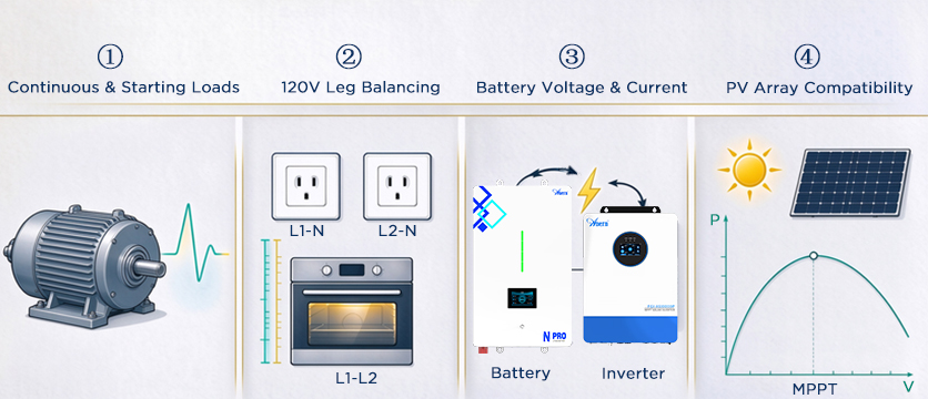 How to Select a Split-Phase Inverter for 120/240V Loads