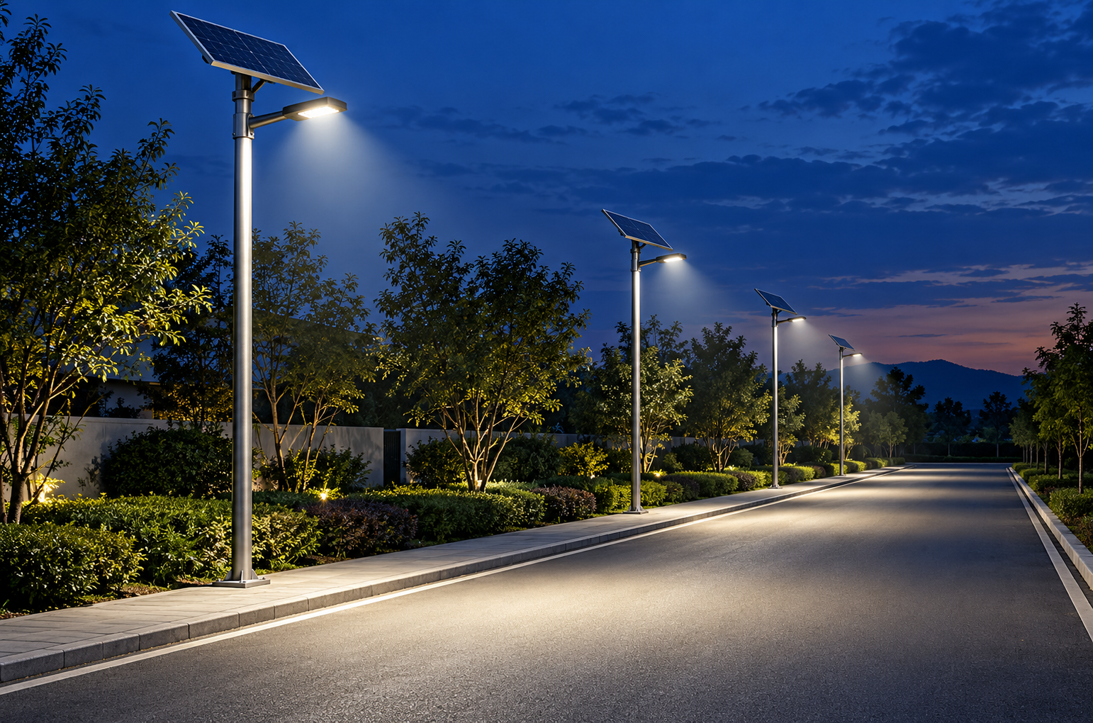 Solar Street Light Spacing: How to Avoid Dark Gaps Between Poles